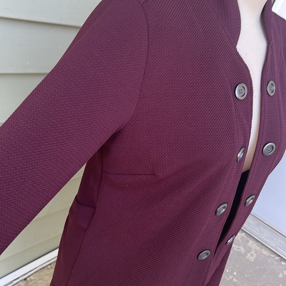 Maurice’s purple jacket/cardigan Size M - Picture 2 of 12